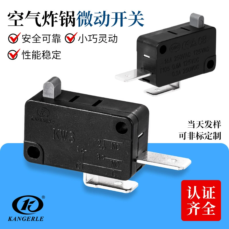 Воздушная фритюрница Микропереключатель Микропереключатель Обычно Включите воздух фритюрница Микропереключатель Электрическая кнопка Переключатель