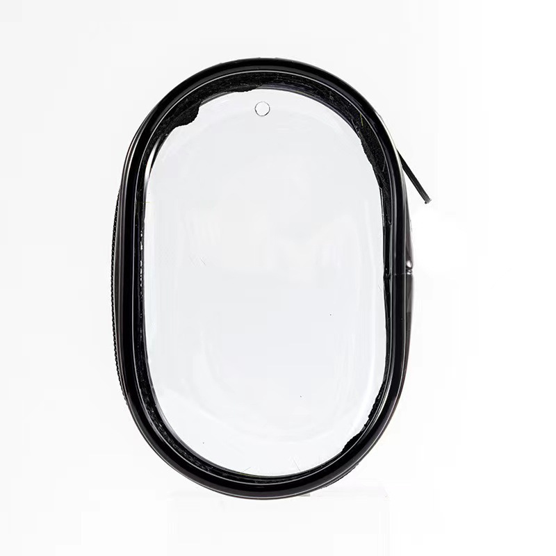 Cargador de cable de datos cargador de almacenamiento bobinado transparente portátil de salida caja de almacenamiento de auriculares bolsa de acabado de teléfono móvil