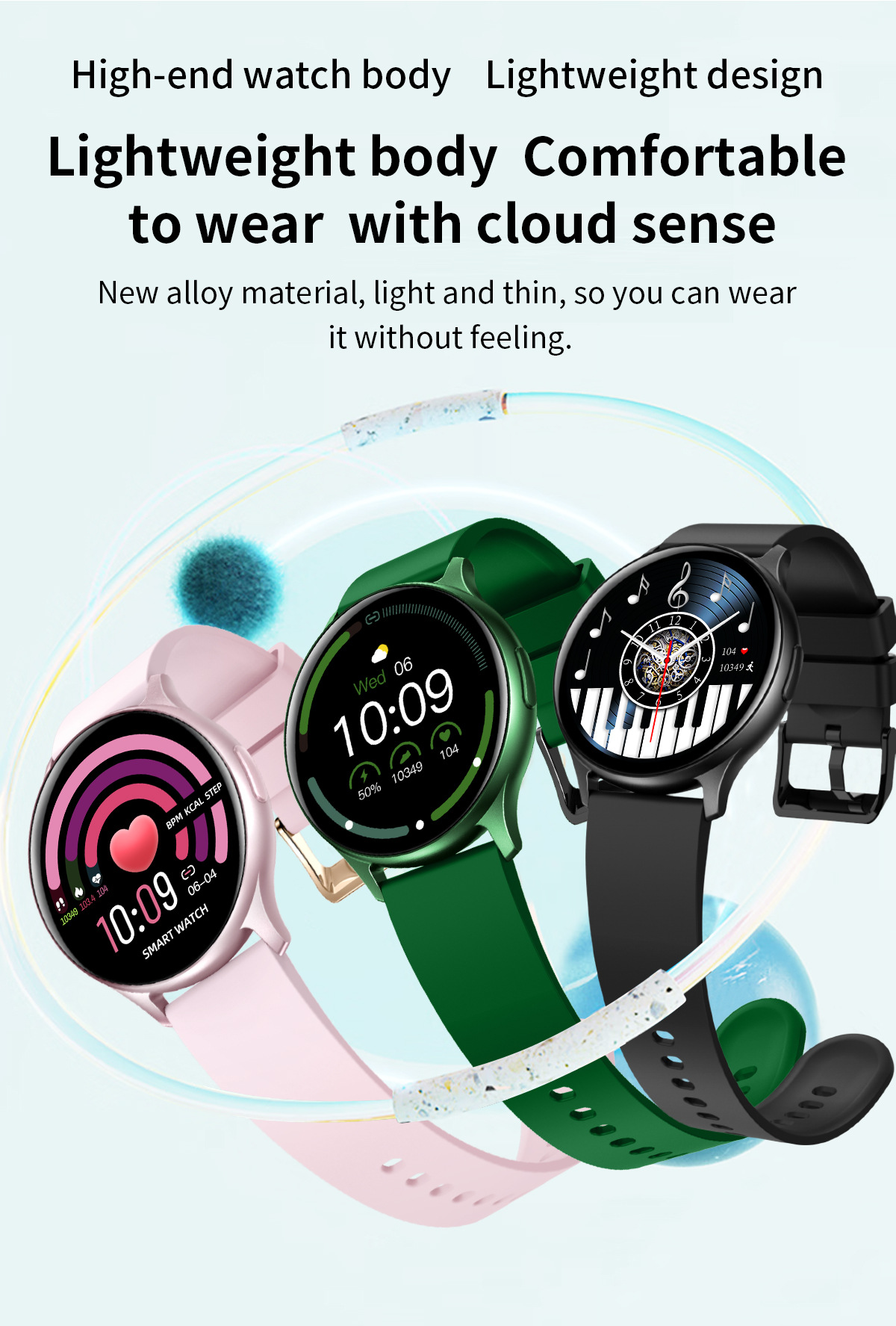 Smart Watch NX12 da uomo Bluetooth chiamata frequenza cardiaca da 1,32 pollici_voghion.com