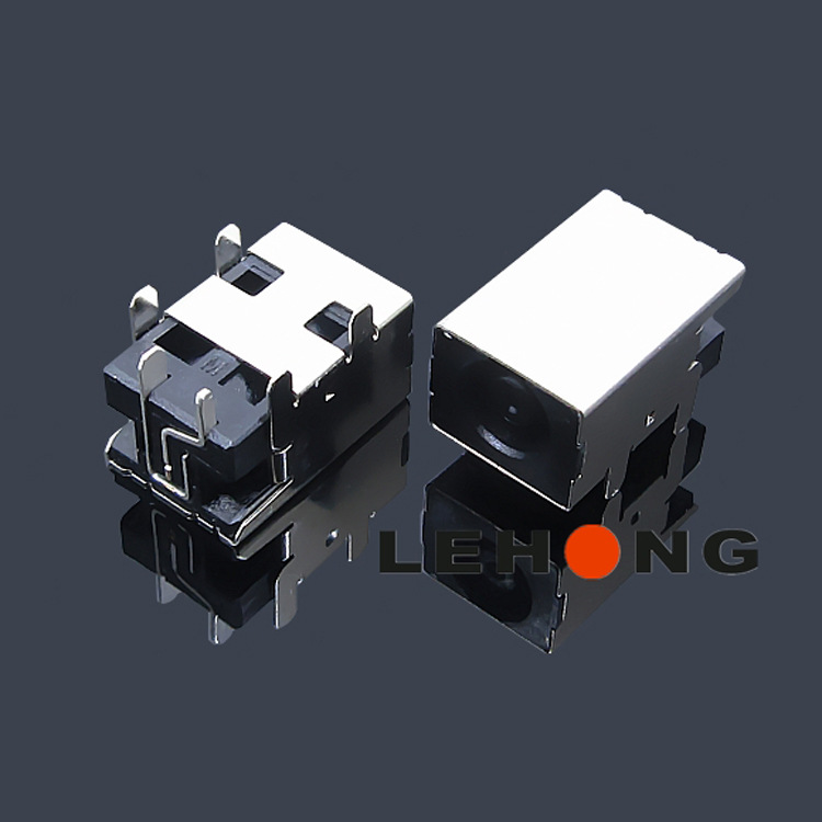 DC-4506-01金属半包/耐高温全铜环保/DC电源插座/直流DC插座