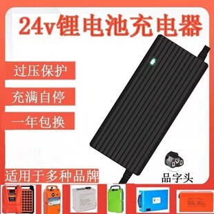 24V2A Lithium Battery Charger Toy Car 29.4V29.2V25.2V Tea Picking Machine Lawn Mower Charger