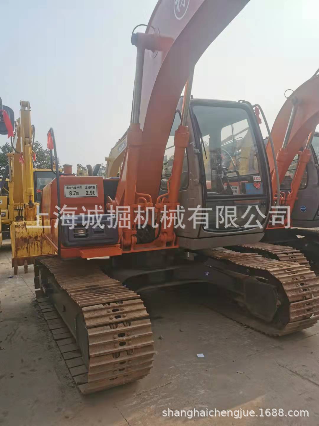 纯土方二手日立EX120-5挖掘机外贸出口 二手钩机出售