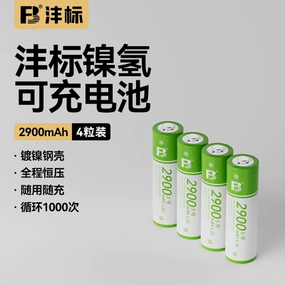 Fb Fengbiao Aa2900 Mah 1.2V Nimh Rechargeable Battery Charger Camera Dslr Flash High Capacity (Hibrid akkumulyator batareyaları) - 4-aa2900-mah-12v-batteries