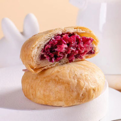 Yunnan Specialty Food Rose Snow Muffin Flower Cookies Leisure Snacks Wholesale Crispy Cakes Bulk Flower Cakes