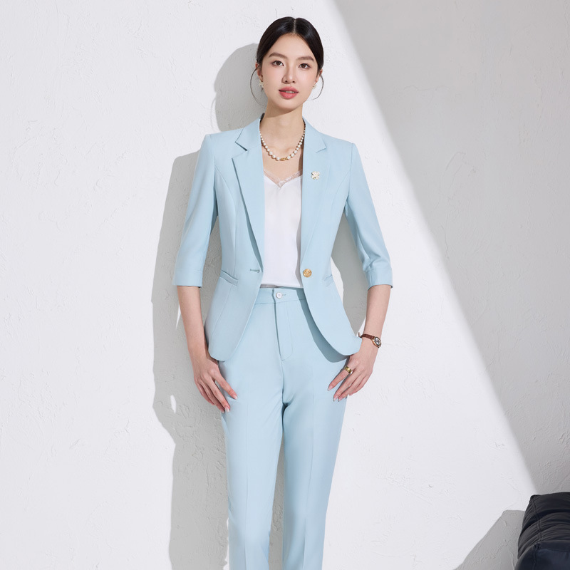 Casual Suit Jacket Women's Spring and Autumn New High-end Sense Women's Dress Slim-fit Suit Wear Elegant Professional suit