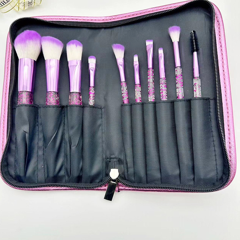 Precio de estudiante cebolla polvo diez maquillaje cepillo conjunto maquillaje cepillo traje diez polvo lentejuelas manejar belleza herramientas al por mayor