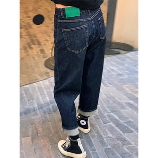 Plus Size Jeans for Women 2025 New Style Fat Sister Loose Slimming Look Straight Dad Harem Pants Pear-Shaped Body Pants