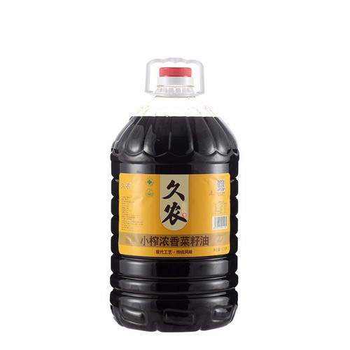 Sichuan Jiunong 12.5L Small Press Strong Aromatic Rapeseed Oil, Large Drum Commercial Restaurant Bulk Wholesaler Cooking Oil