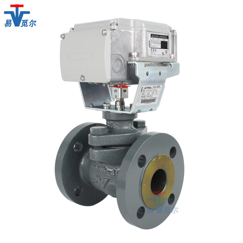 日本山武azbil电动调节阀 vy5147l0022 vy5147l0041 二通法兰球阀