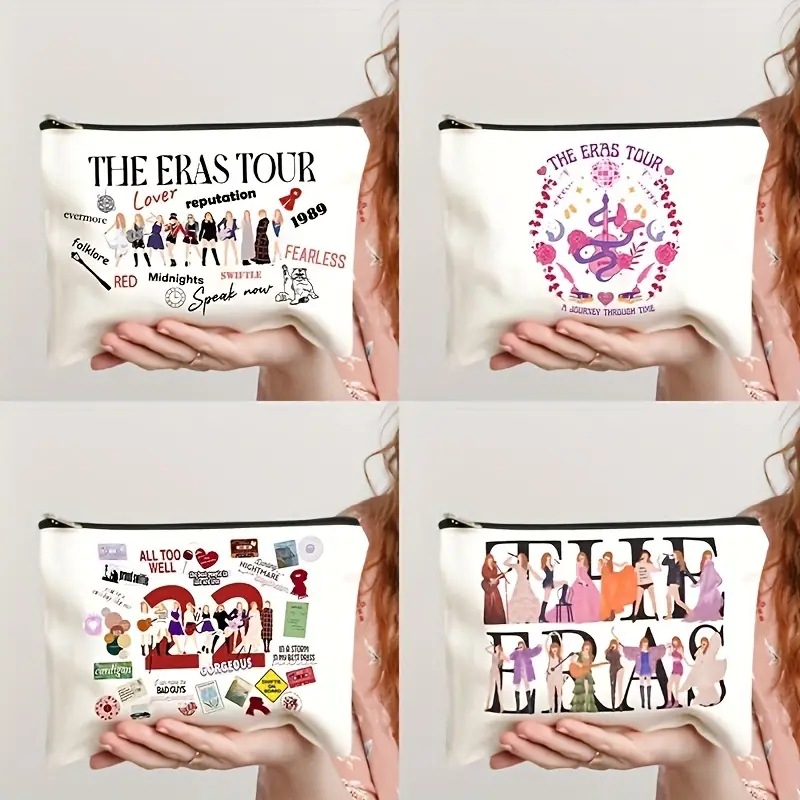 Streetwear Cartoon Polyester Square Makeup Bags display picture 1