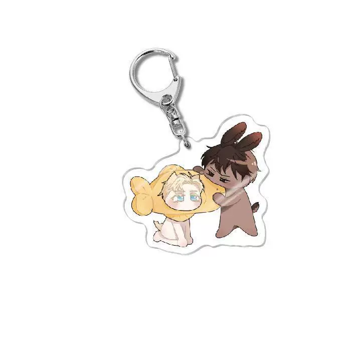 Two-dimensional peripheral acrylic keychain Korean comic code Anastasia pendant gift wholesale