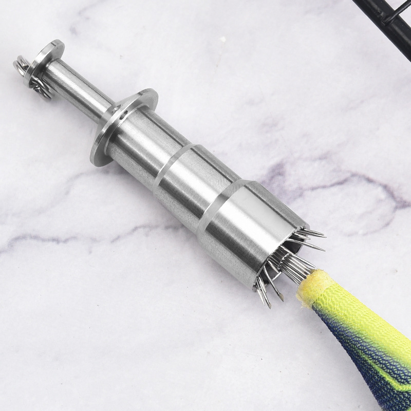 Los fabricantes transfronterizos venden herramientas de pesca al aire libre anzuelo de calamar anzuelo de camarón de madera ortodoncia recuperación anzuelo de pulpo anzuelo de pulpo