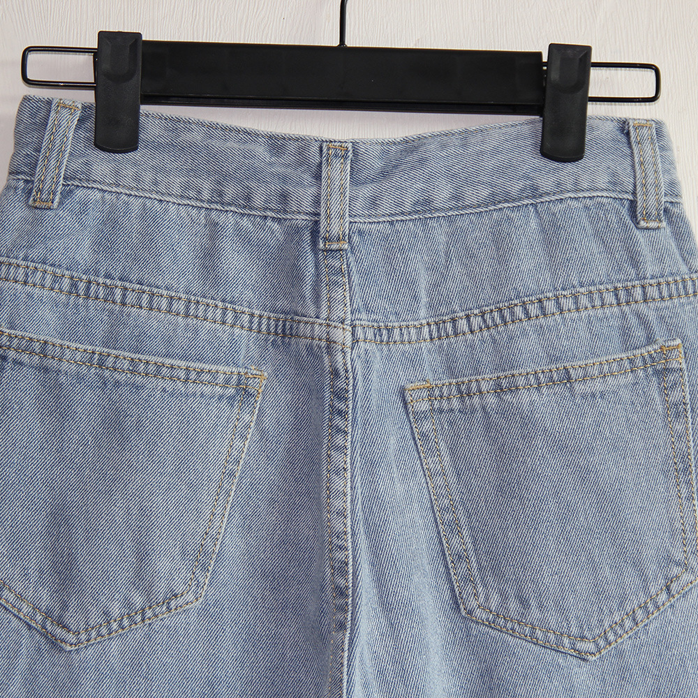 Mopping Jeans Wholesale Women Denim Pants
