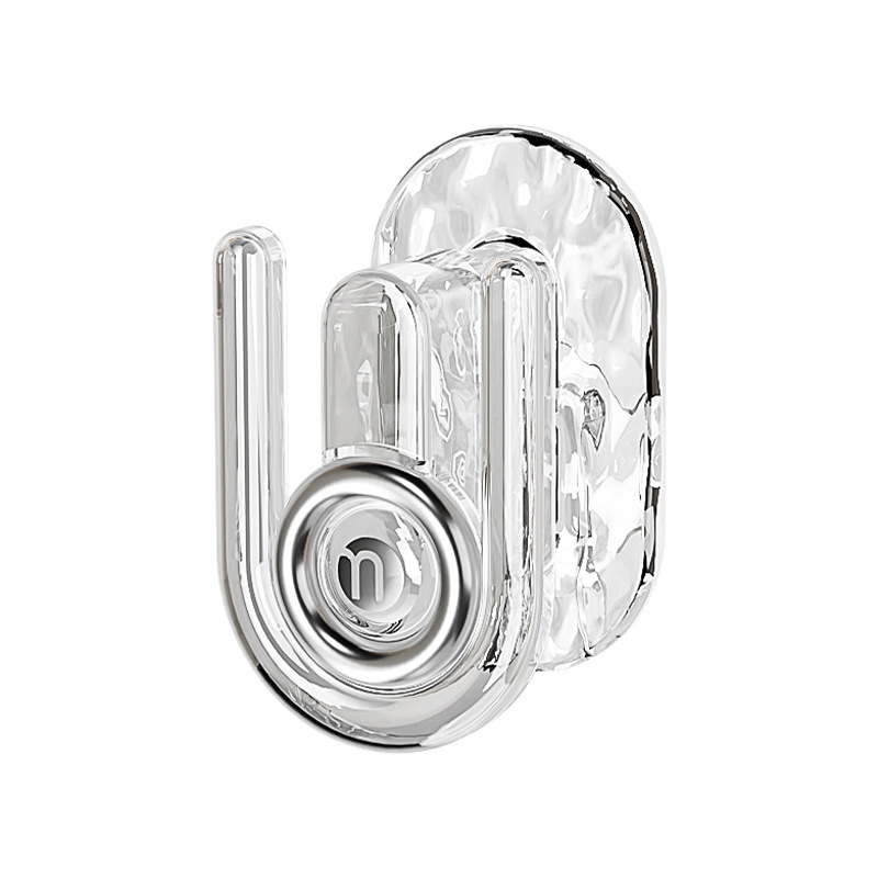 Estante de zapatillas de patrón glaciar Estante de zapatos de pared de baño sin perforaciones Estante de zapatos retráctil montado en la pared