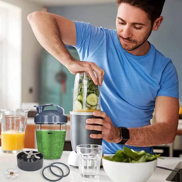 1 Set of Plastic as Shown in the Picture Is Suitable for Nutribullet 600W/900W Juicer Mixing Cup Knife Holder