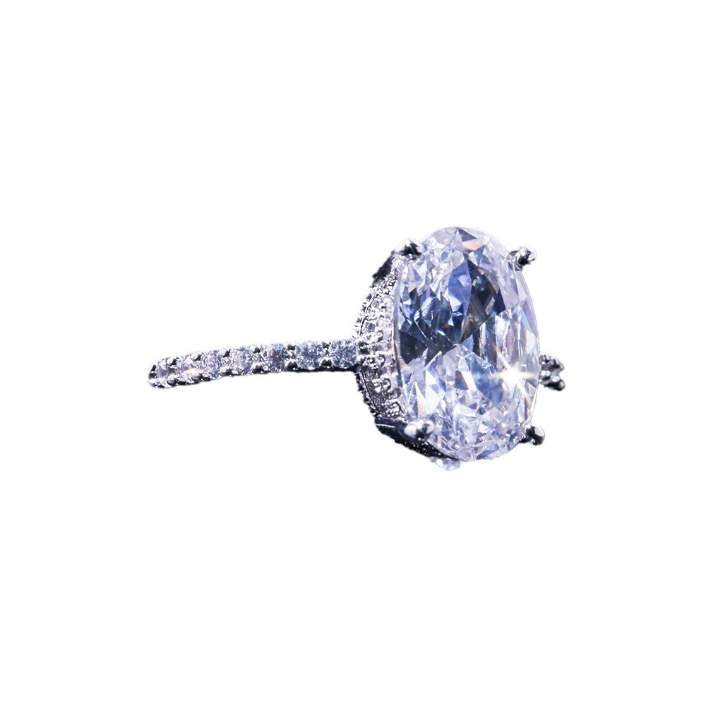 Fashionable platinum ring, ebay, Amazon, European style, Japanese and Korean