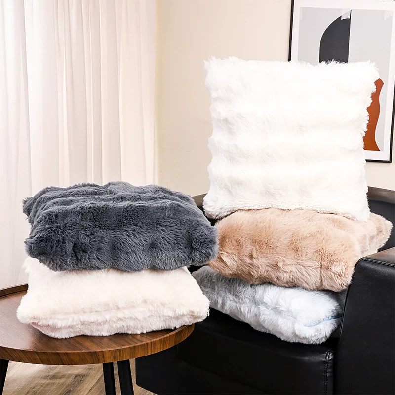 Кросс-бордер подушка INS Feng Toskana Bubble Rabbit Cushion Modern Simple Pure Sleeping Plush Pillow Case