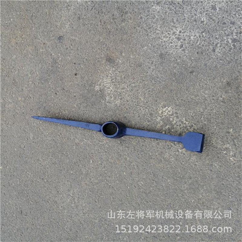 铁路道镐 铁路碳钢锻造道镐 十字道镐钢镐840mm一头尖一头方