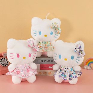 Manufacturer Wholesale 8inch Transformable Kt Cat Plush Toy Wedding Toss Mini Doll