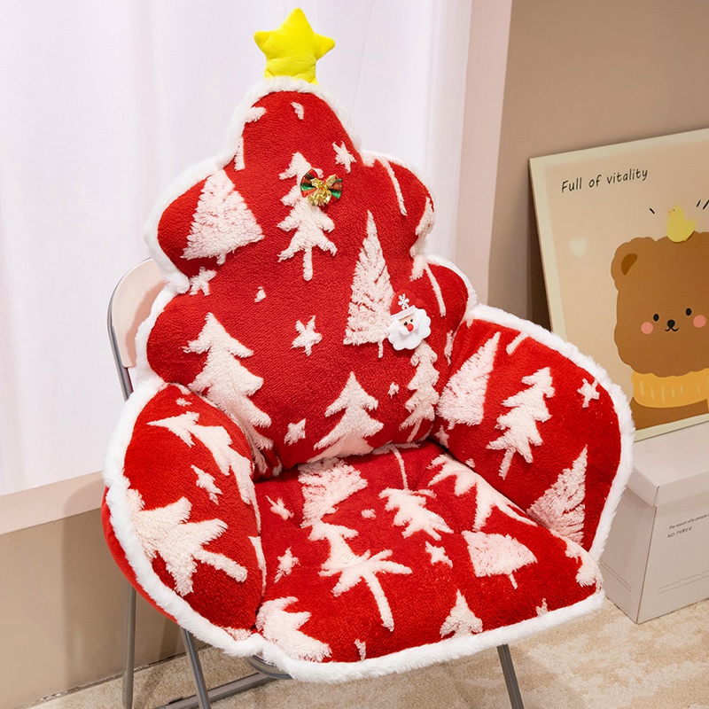 Cojín Integrado para Silla de Peluche Corto y Algodón PP para Oficina y Dormitorio image 6