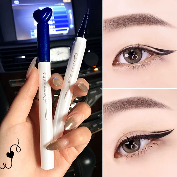 cocoiris heart eyeliner sponge soft tip very thin nib durable waterproof not easy to faint novice