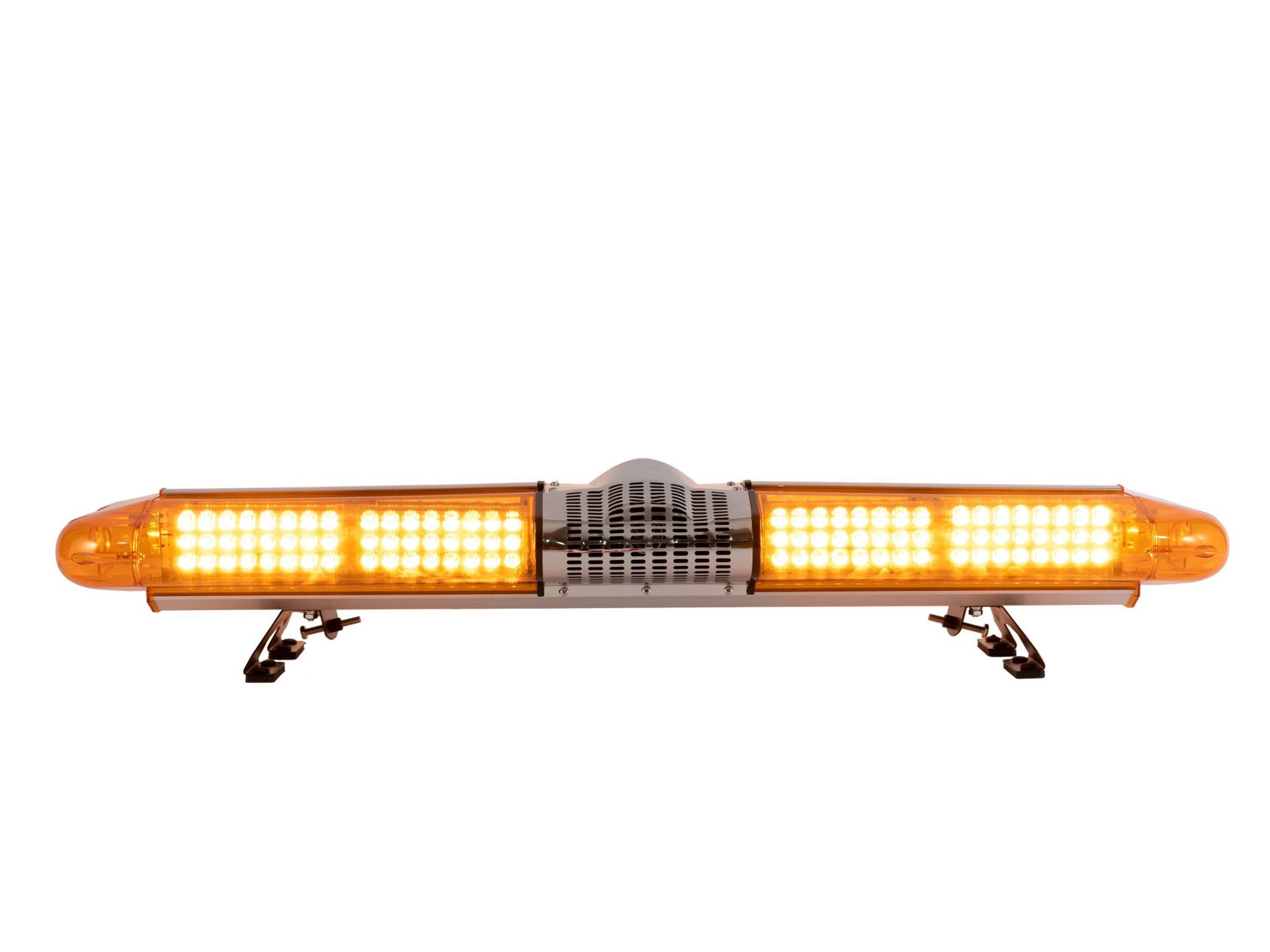 Car LED Roof Warning Light Bar Red Blue Yellow Flashing Light 1.2m Long Row Strobe Light Signal Light 2000B