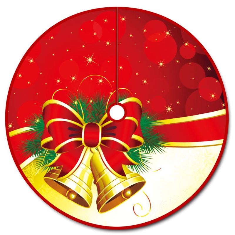 越境で人気のクリスマスツリー用スカート、写真やサンプルでカスタムメイド可能、クリスマスツリーの下にプレゼントを置くための敷物|undefined