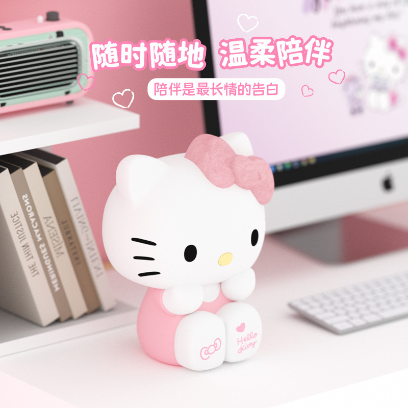 Lámpara de noche popular de Sanrio Kuromi, regalo de cumpleaños para amigas, mejores amigas, chicas, práctica y en stock. image 4