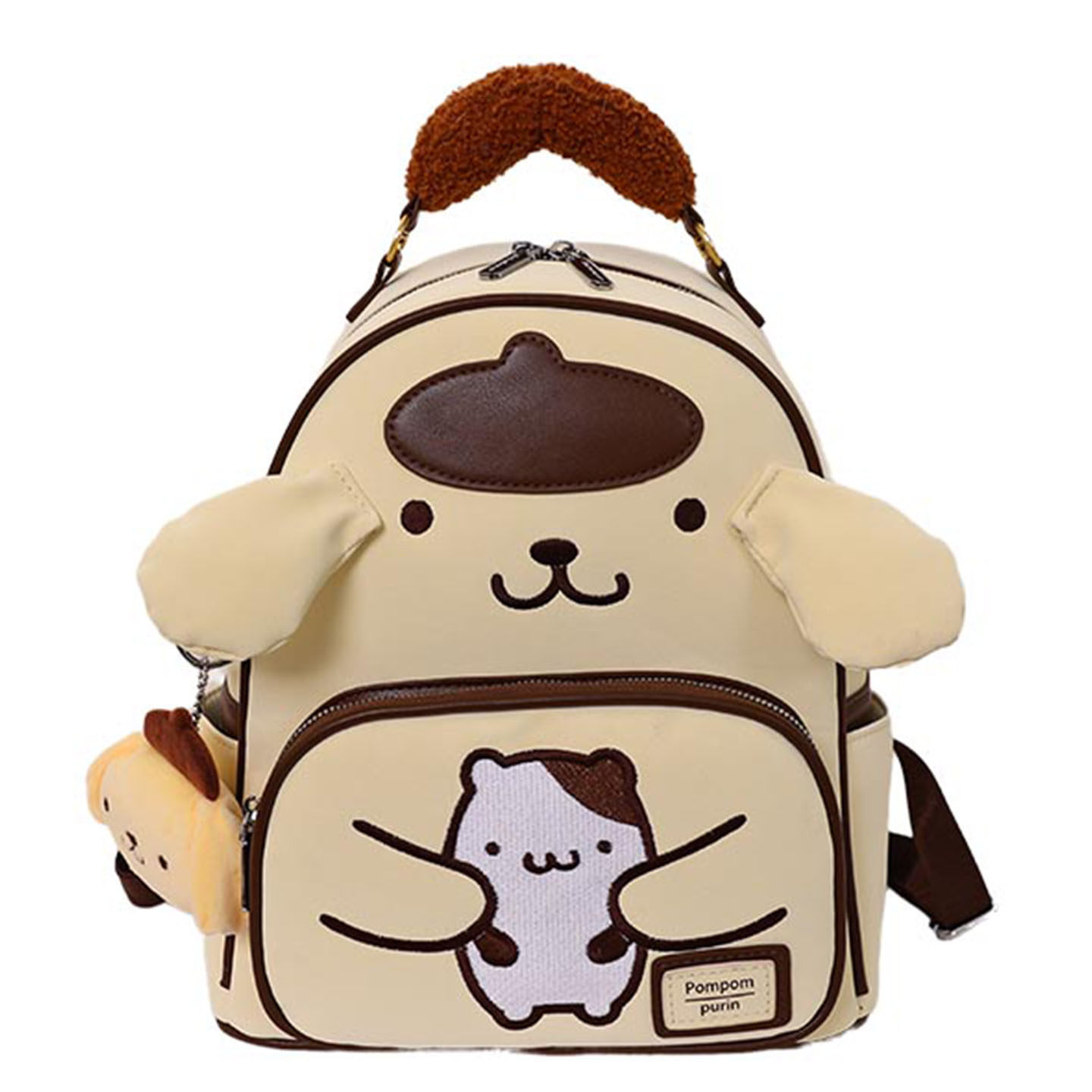 Cute mochila de gran capacidad nuevo tipo 2026 perro dibujos animados estudiantes clase mochila diaria mujer versión coreana