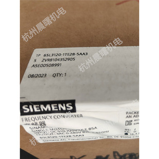 Siemens new S120 single motor module 6SL3120-1TE28-5AA3 includes DRIVE-CLiQ cable