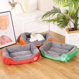 Four Seasons GM Pet Nest Candy Bounded Dog Nest Teddy Dog Cushion PP Хлопковая домашняя фабрика опто