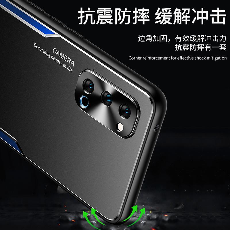 OPPOReno4/Reno4Pro/4SE 携帯電話ケースカメラ金属保護カバーブレードブラケットライトに適しています|undefined