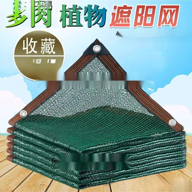 多肉植物遮阳网防晒网3针遮阴网家用庭院阳台花卉蔬菜隔热遮光网