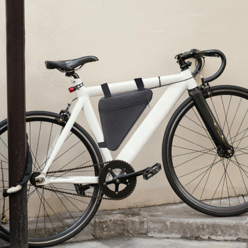 Bike Waterproof Front Bar Bag Triangle Bag Cycling Gear Bike Front Mount Bag Large Capacity Bike Bag