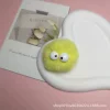 6 cm yellow wool ball