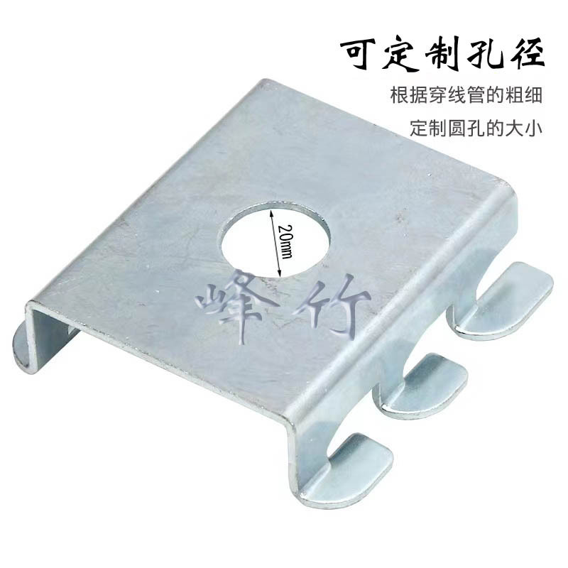 网格桥架出线孔线管连接件出管孔镀锌不锈钢丝网桥架开放式走线架