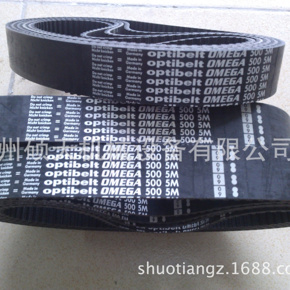 工业皮带传动带橡胶同步带OPTIBELT 欧皮特原装德国进口奥比