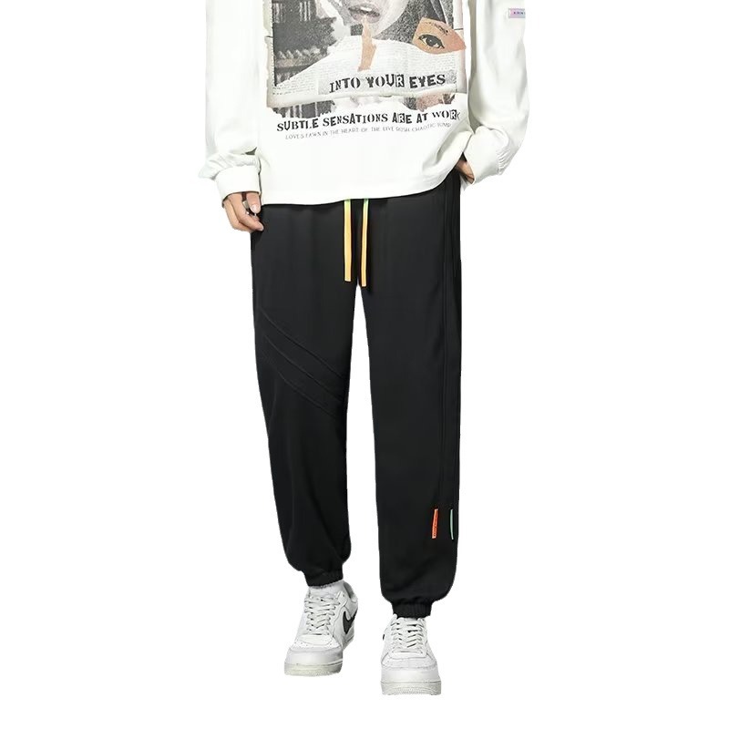 2024 primavera y otoño nuevos pantalones casuales para hombres de moda juvenil marca holgada pantalones deportivos de moda de moda