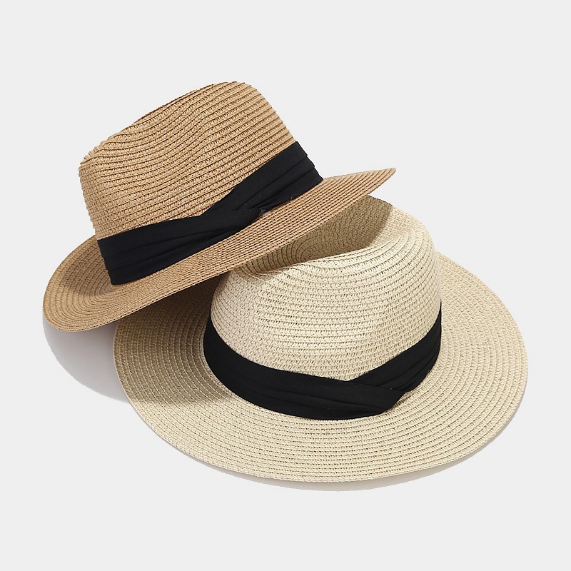 Women's Elegant Basic Solid Color Big Eaves Straw Hat display picture 3