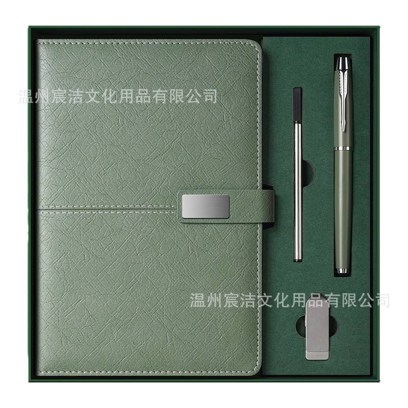 A5 Business Notebook Set as a Souvenir, Corporate Office Notepad with Logo Printing, Corporate Meeting Souvenir