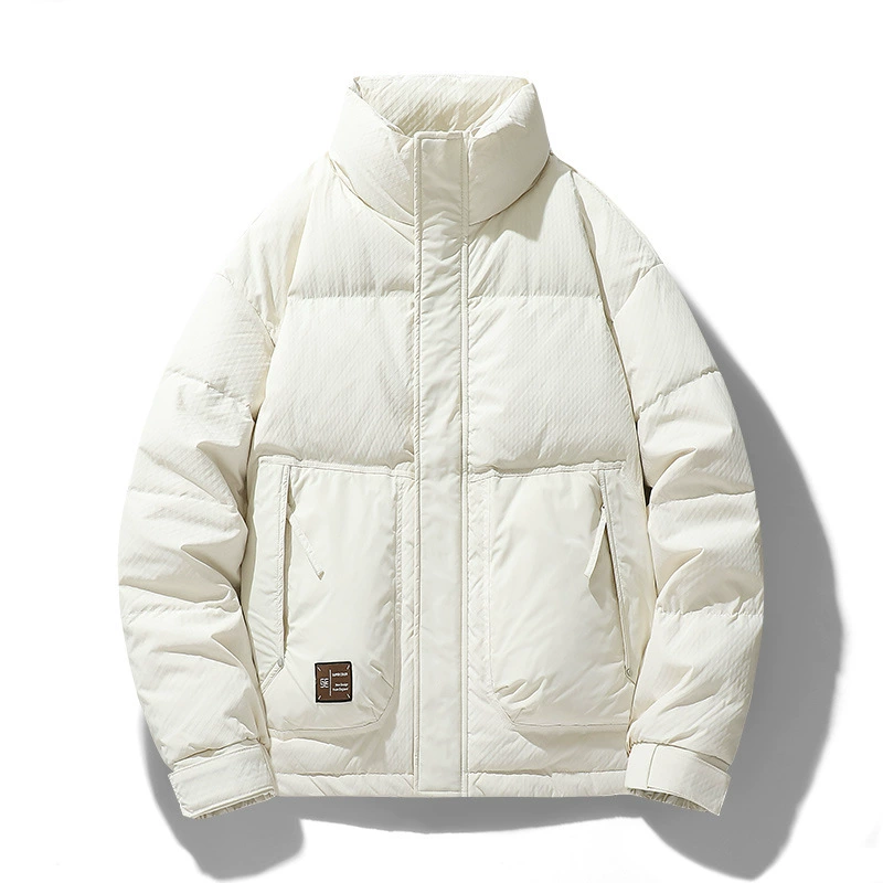 Трансграничный прилив бренд наружной одежды теплый воротник пуховик может быть открыт в прямом эфире