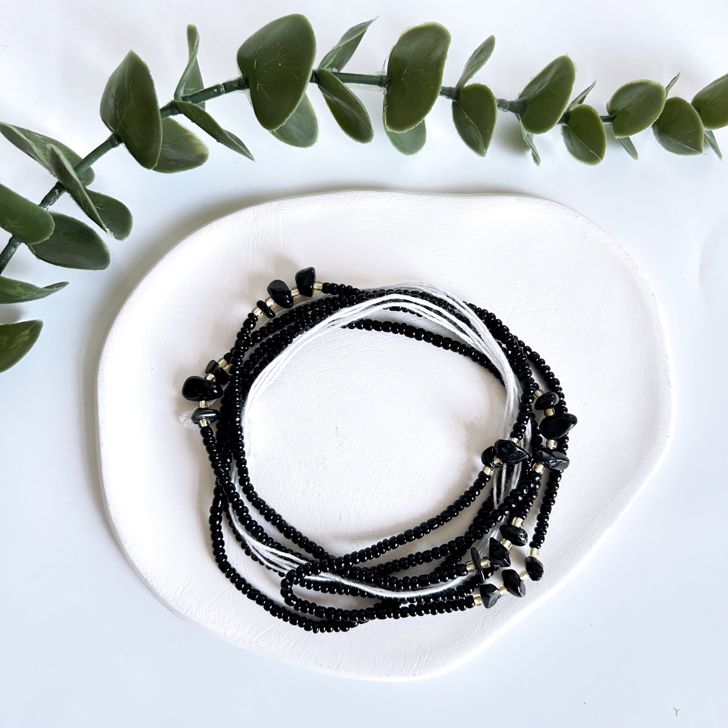 Wholesale Jewelry Bohemian Simple Style Color Block Solid Color Gravel Seed Bead Beaded Waist Chain display picture 2