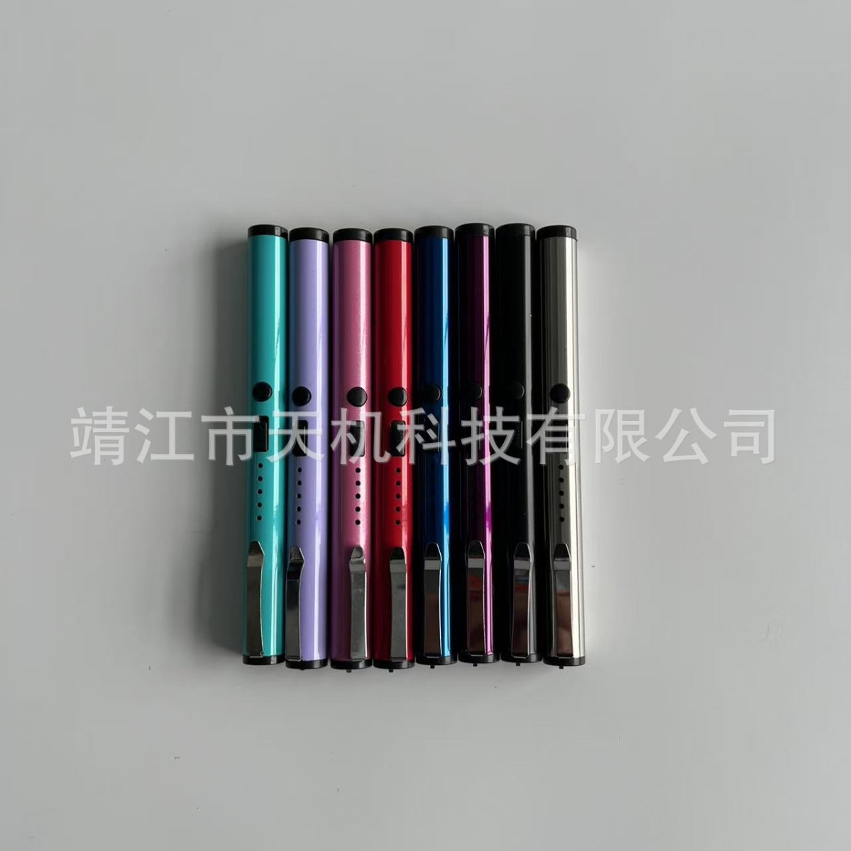 Mini Portable USB Arc Tactical Pen Flashlight with Charging Power Display