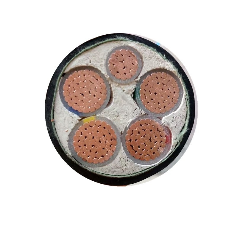 电缆厂家 YJV 4*150+1*70电力电缆5芯150平方三相架空铜芯电缆线