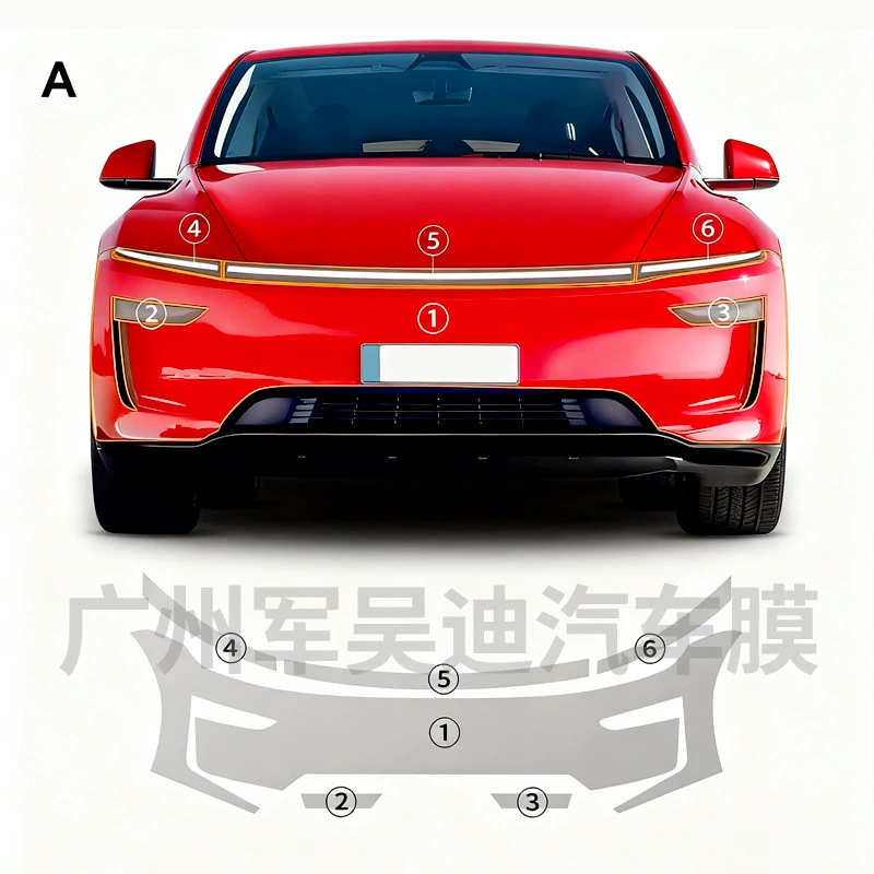 Эксклюзивная трансграничная поставка предварительно нарезанной автомобильной пленки, подходящей для обновленной модели Model-Y Juniper-tpu 2025 года, доступна на Amazon.