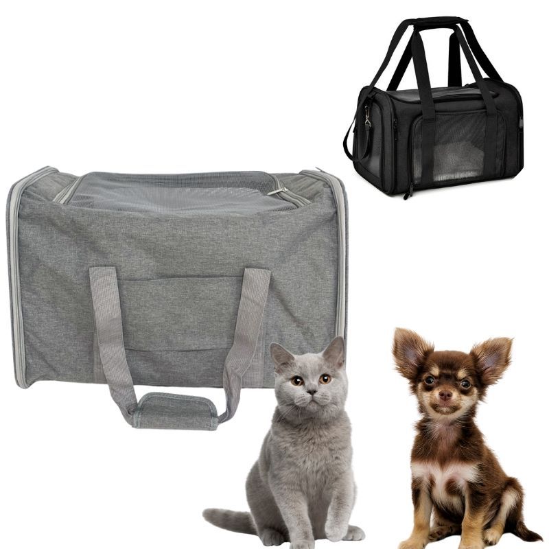 Bolsa para perros de mascotas, bolsa portátil para automóviles, bolsa para gatos transpirable de hombro, bolsa para mascotas, artículos para mascotas.
