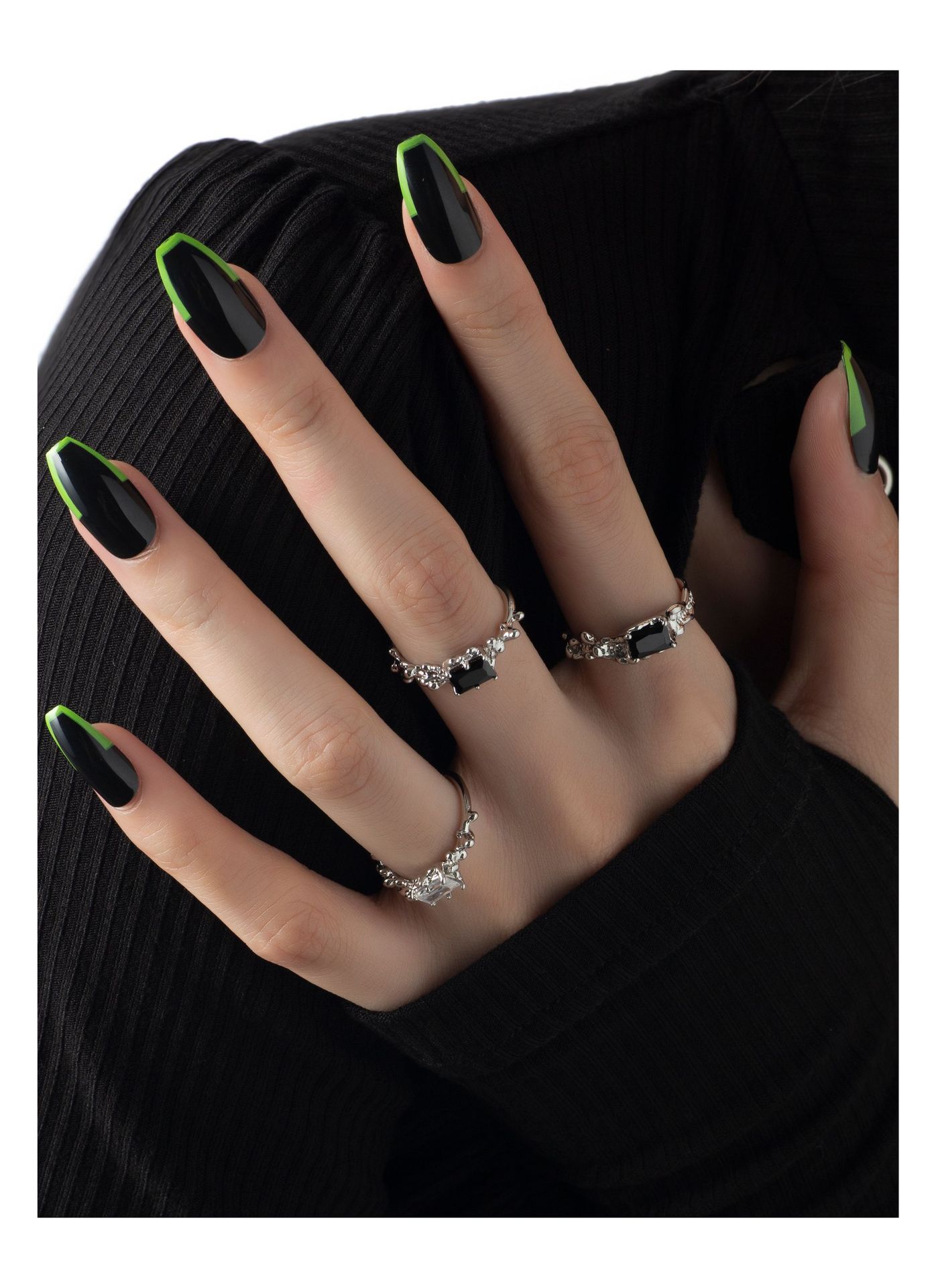 Fashion Geometric Copper Plating Rings 1 Piece