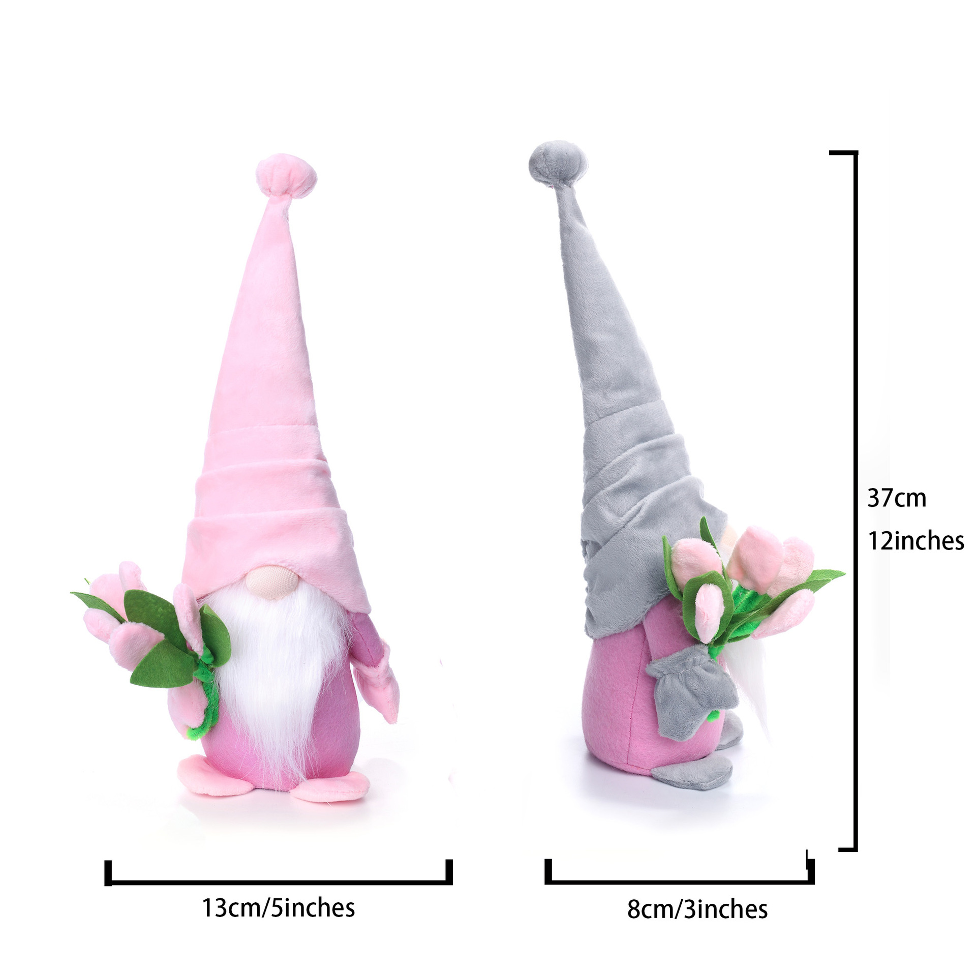 Nuevo tulipán transfronterizo Rudolf Día DE LA Madre Día de San Valentín muñeca mamá regalo de cumpleaños decoración de la ventana del hogar