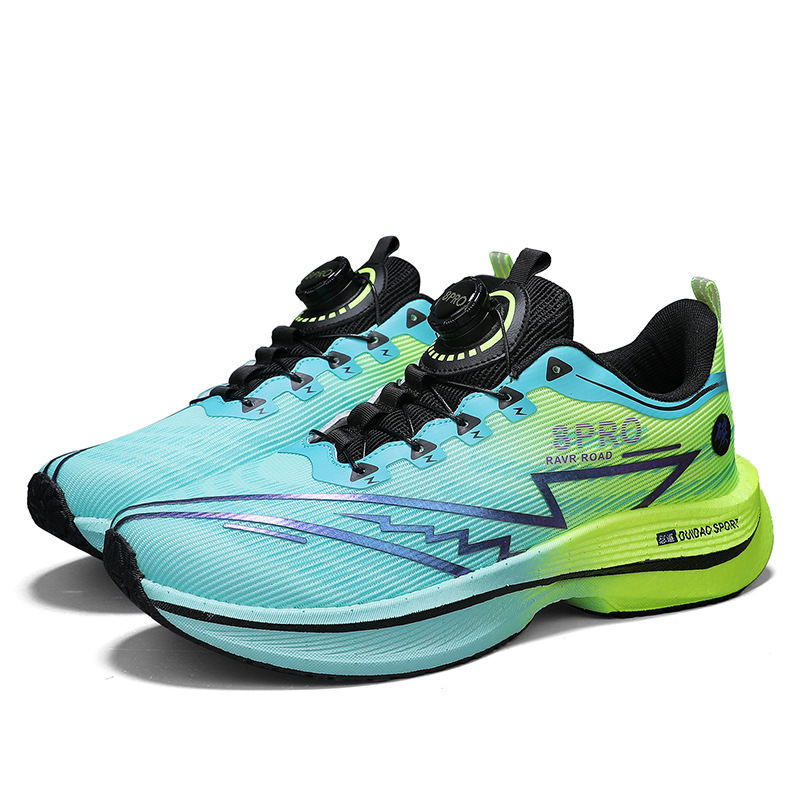 Red Rabbit 8pro placa de carbono de palma completa zapatos de carreras de amortiguación para hombres y mujeres parejas de botón giratorio zapatos juveniles