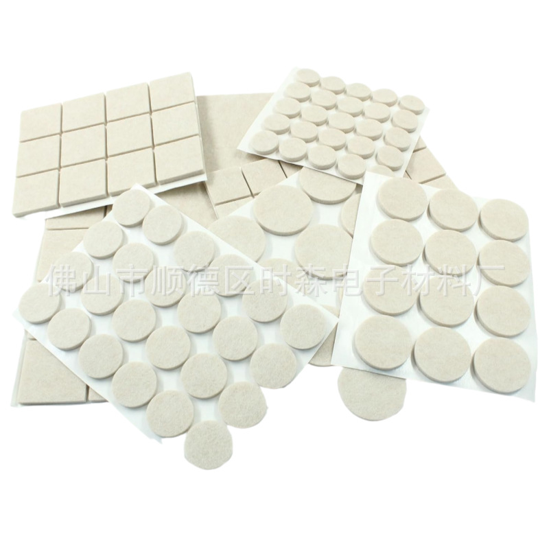 米白色毛毡主图1